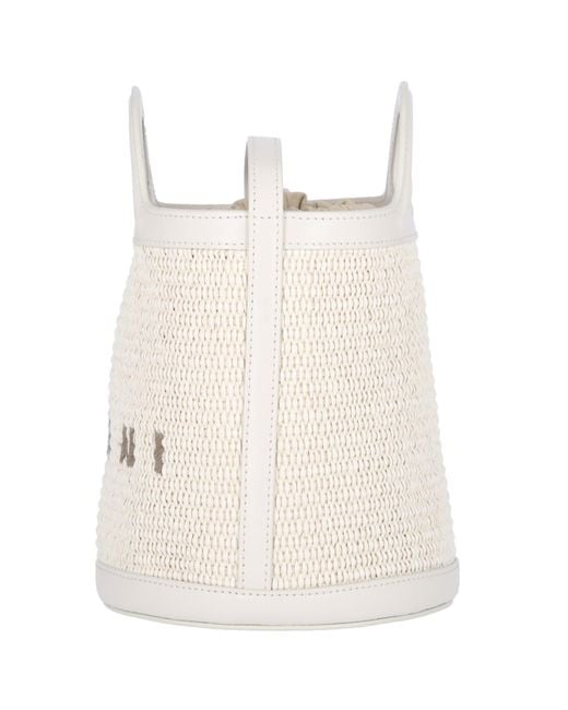 Marni Natural Tropicalia Small Bucket Bag
