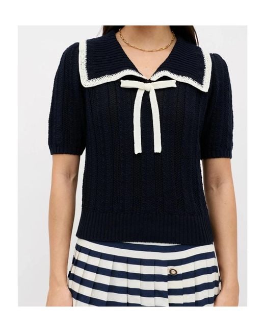 Rixo Black Pippa Top Ld61