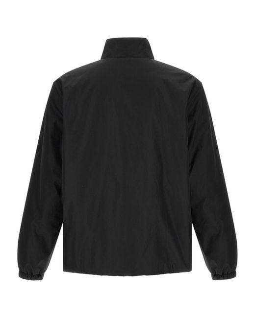 Jil Sander Black 145 Technical Zip Jacket for men
