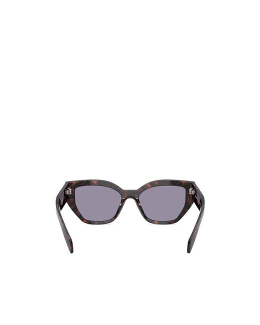 Prada White Full Frame Sunglasses