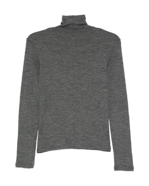 Forte_forte Gray Mélange T-Shirt