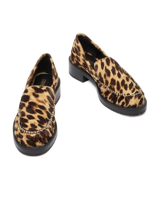 Stuart Weitzman Brown Round-Headed Love Shoes