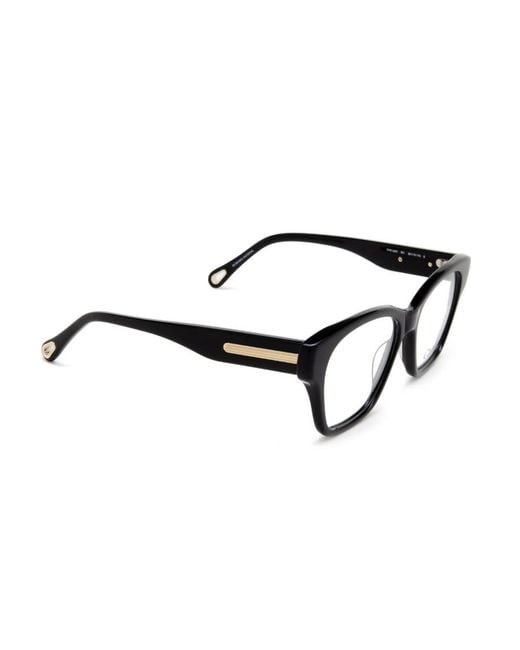 Chloé Black Chloé Eyewear Square Frame Glasses