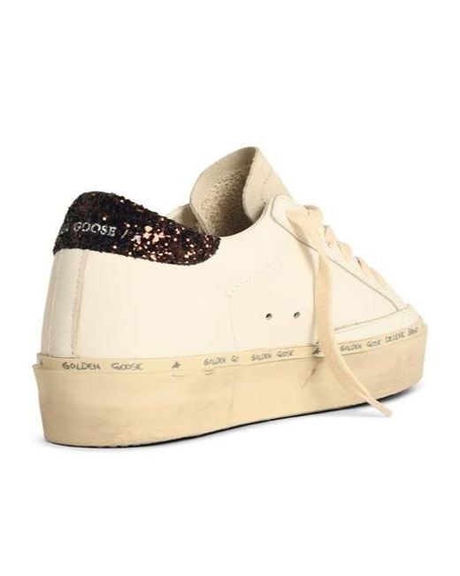 Golden Goose Deluxe Brand Natural Hi Star Low-Top Sneakers