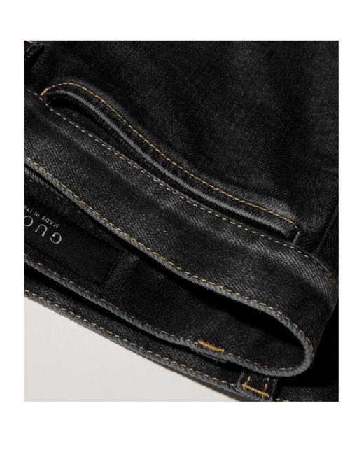 Gucci Black Low Straight Petite Jeans