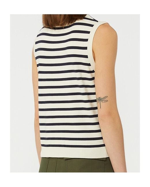 Weekend by Maxmara White Sleeveless Vest