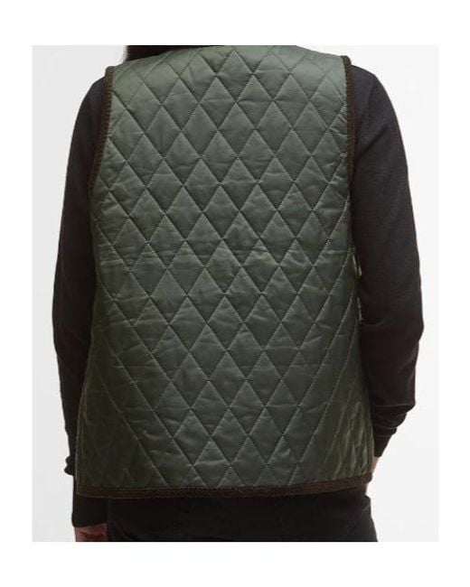 Barbour Green Sleeveless Vest