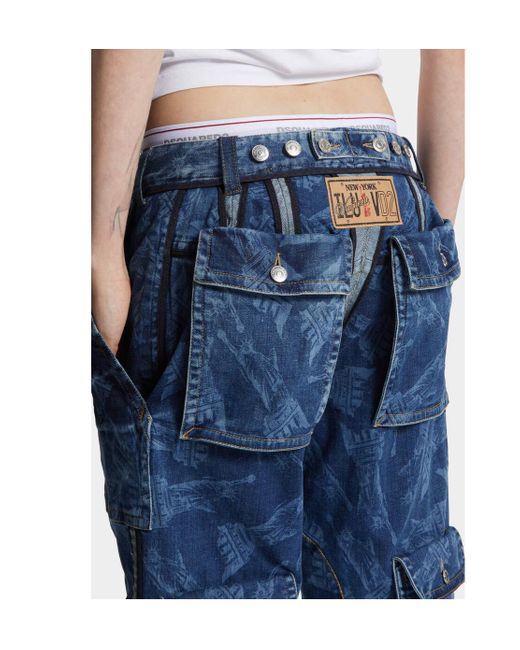 DSquared² Blue Pants