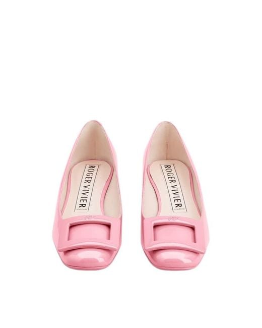 Roger Vivier Pink Ballerinas