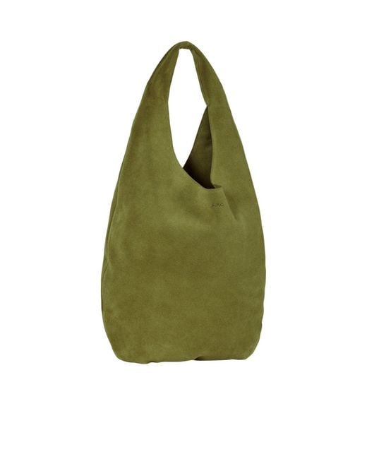 A.P.C. Green Snow Bag