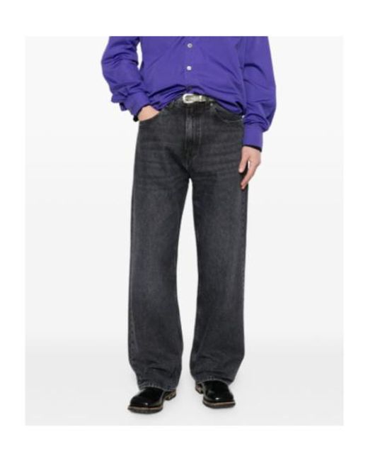 Our Legacy Gray Belt Loop Jeans for men