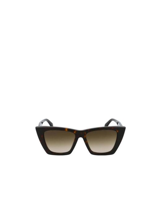 McQueen Multicolor Eyewear Cat-Eye Frame Sunglasses