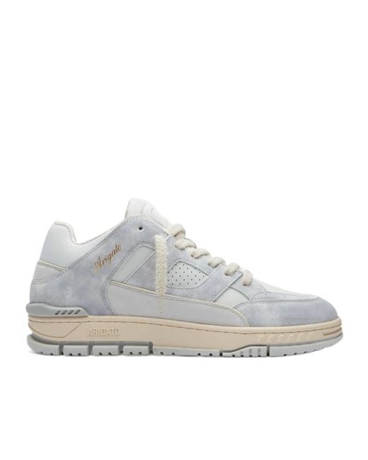 Axel Arigato Gray Area Lo Textured Low-Top Sneakers for men