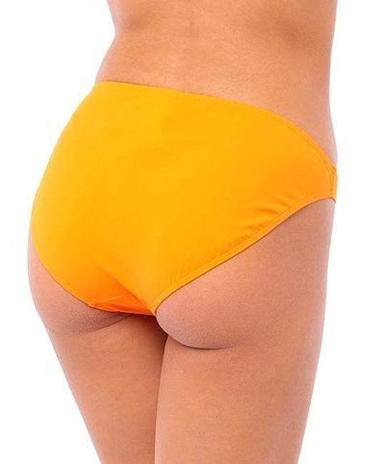 Tory Burch Orange Synthetic Knitted Swimming Trunks