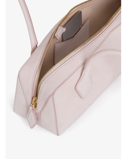 Alaïa Pink Alaïa Le Teckel Medium Shoulder Bag