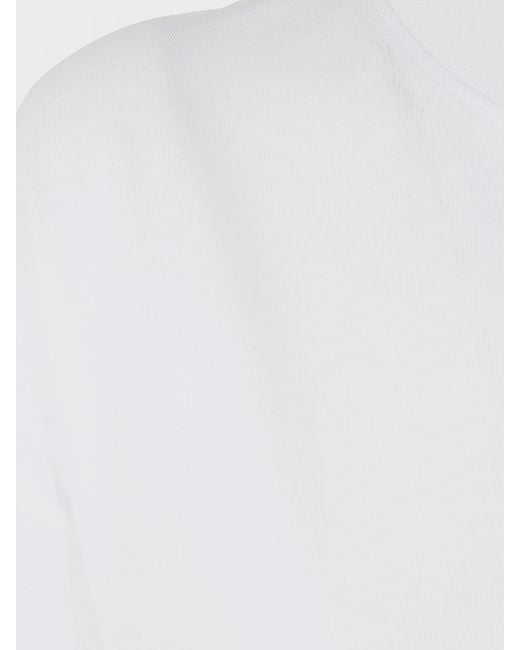Loulou de Saison White Ayaz Oversized T-Shirt Dress