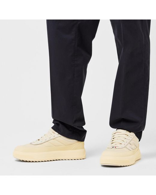 Moncler Natural Low-Top Sneakers for men