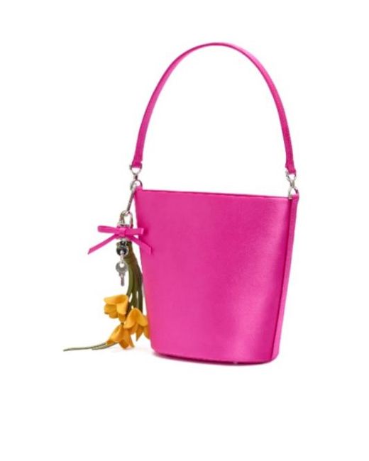 Self-Portrait Pink Bucket Bag