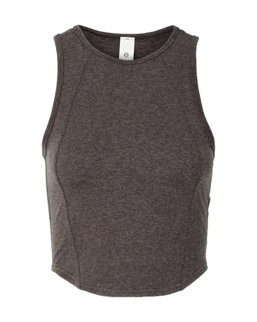lululemon athletica Brown Athletic Sleeveless Tank Top