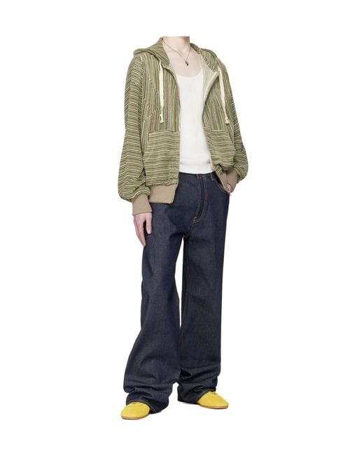 Edward Cuming Multicolor Striped Hoodie for men