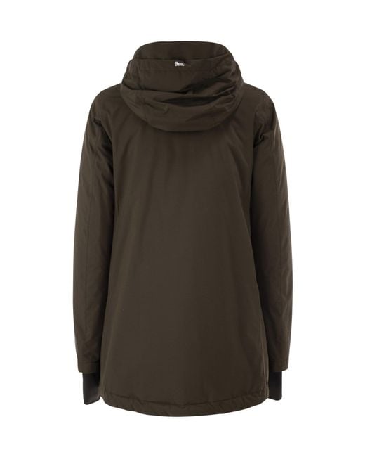 Herno Green Hooded Down Parka
