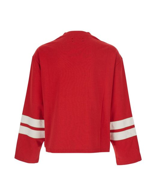 Amiri Red South Cali Logo Sweatshirt for men