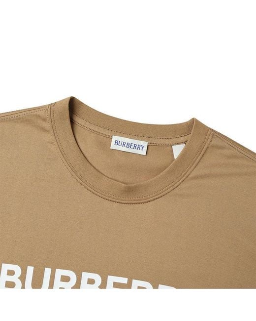 Burberry Natural Logo Cotton T-Shirt