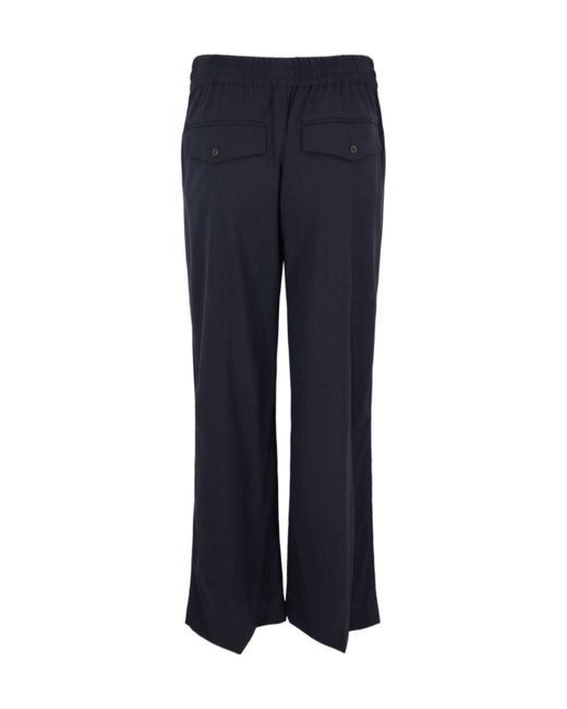A.L.C. Blue Elastic Waist Casual Pants