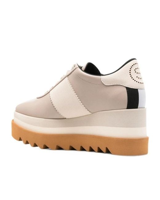 Stella McCartney White Platform Casual Shoes