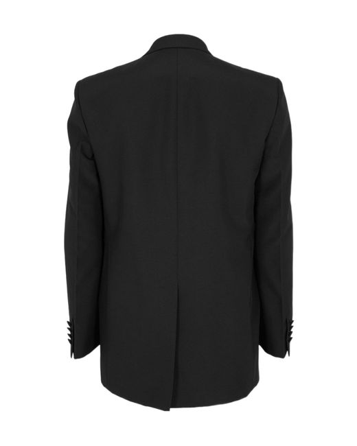 Gucci Black Double-Breasted Blazer for men