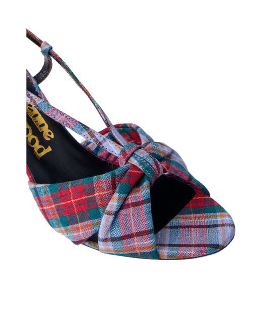 Vivienne Westwood Blue Buckle High-Heeled Sandals