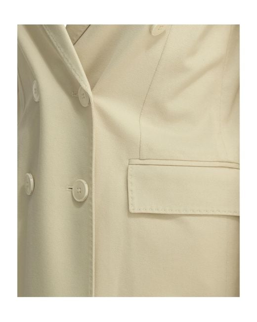 Circolo 1901 Natural Double-Breasted Blazer