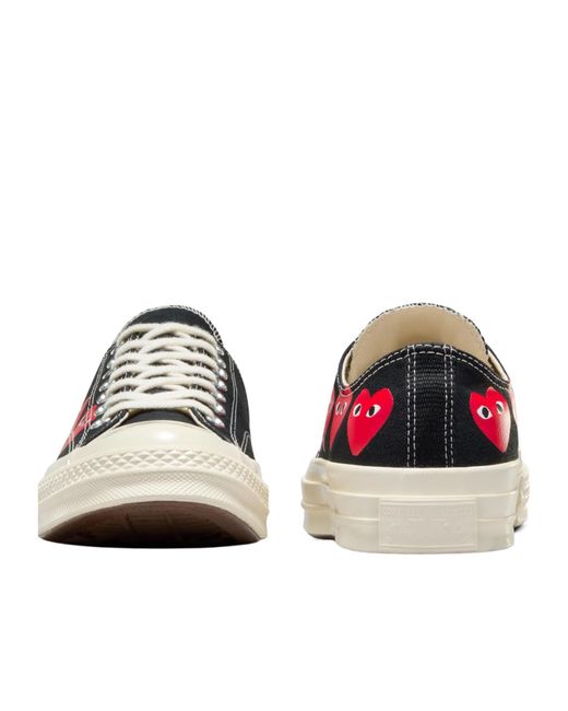 COMME DES GARÇONS PLAY Red Converse X Comme Des Garçons Play Chuck 70 Trainers for men