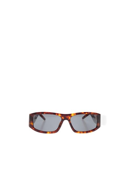 Casablanca White Full Frame Sunglasses for men