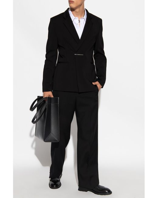 Givenchy Black Blazer With Logo for men