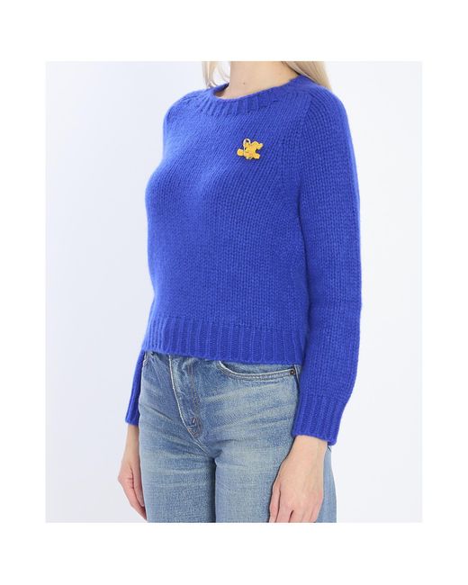 Céline Blue Crewneck Sweater