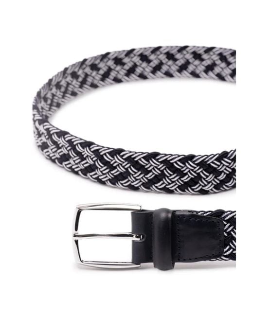 Orciani White Positano Buckle Belt for men