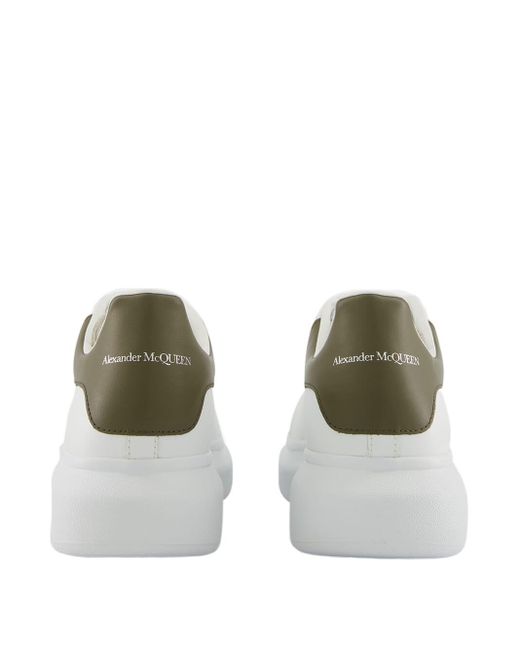 Alexander McQueen White Oversized Platform Sneakers for men