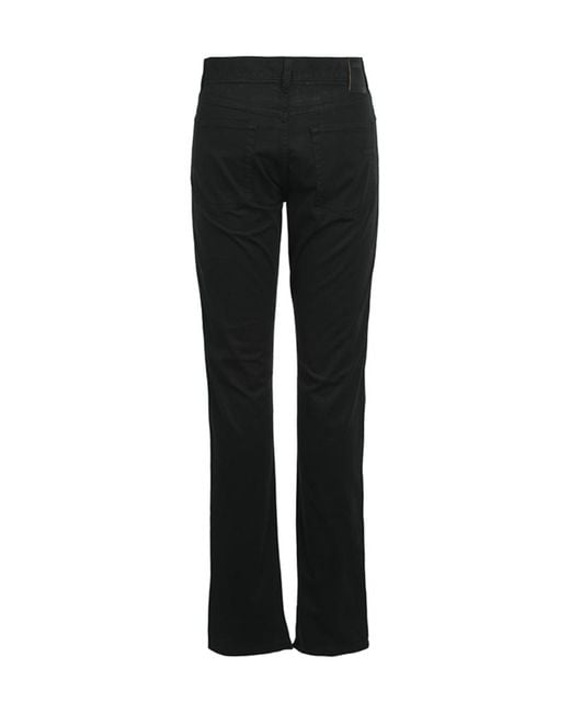 Zegna Black Logo Jeans for men