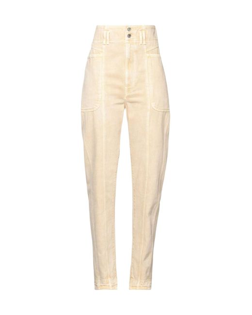 Isabel Marant Natural Denim Trousers
