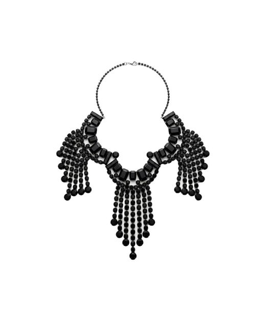 Dries Van Noten White Crystal Necklace