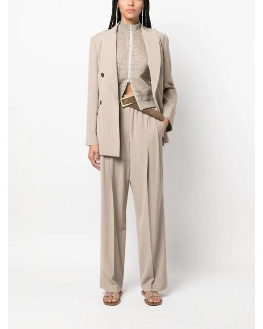 Brunello Cucinelli Multicolor Sleeveless Cropped Jacket