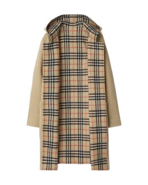 Burberry Natural Belted Reversible Coat