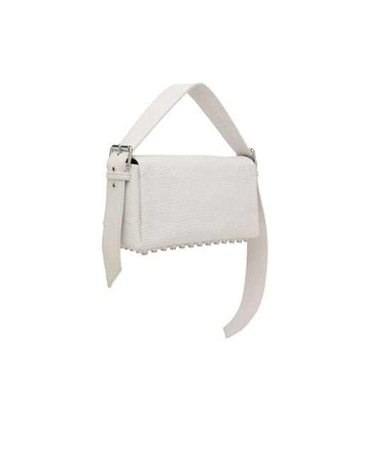 Alexander Wang White Ricco Flap Bag