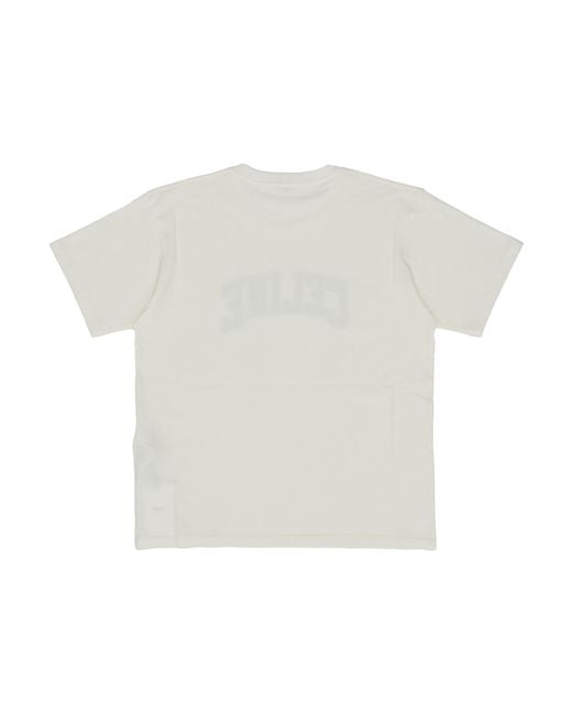 Céline White Loose T-Shirt for men