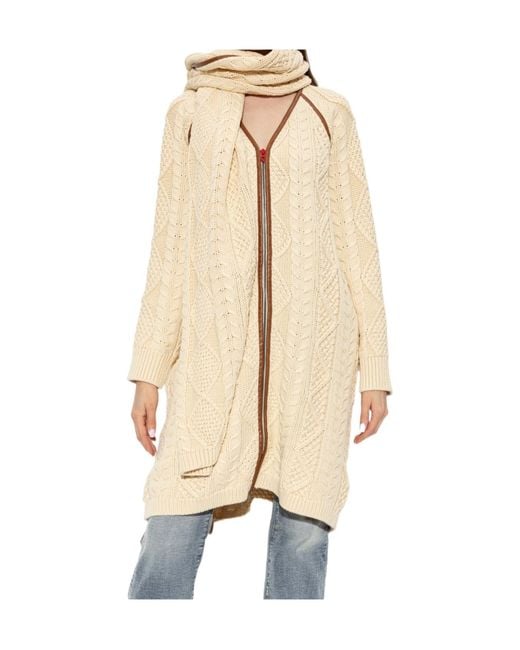DIESEL Natural Long Cardigan