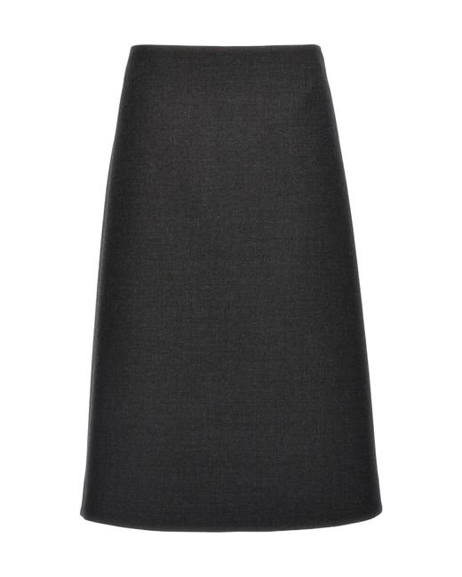 Jil Sander Black 70' Skirt