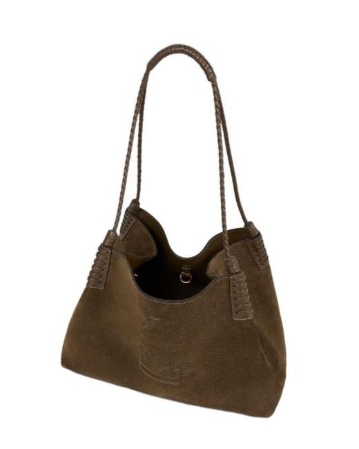 Etro Brown Medium Libra Shoulder Bag