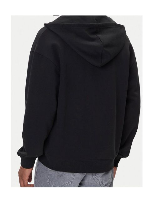 Boss Black Zip-Up Hoodie for men
