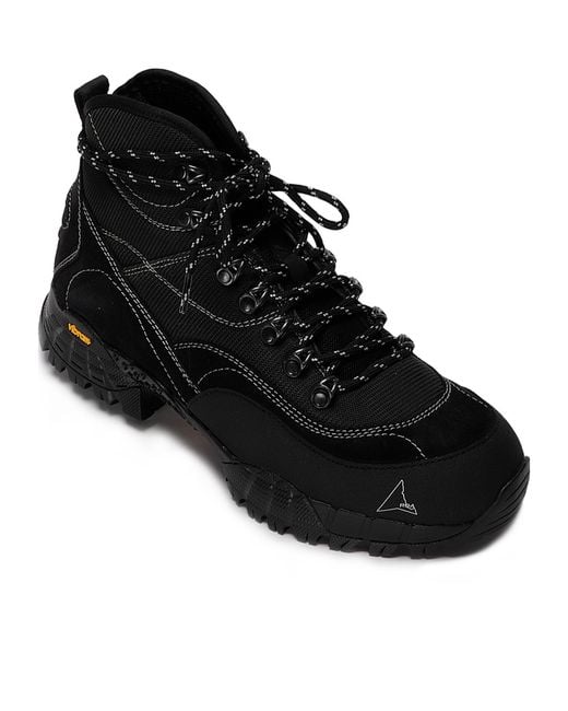Roa Black Andreas Raw Hybrid Hiking Boots for men